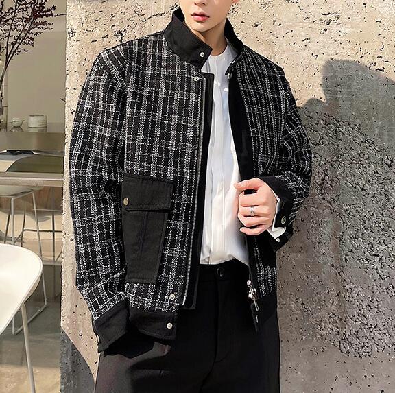 服 韓国ファッション メンズ アウター 長袖 ジャケット J73 2CLR