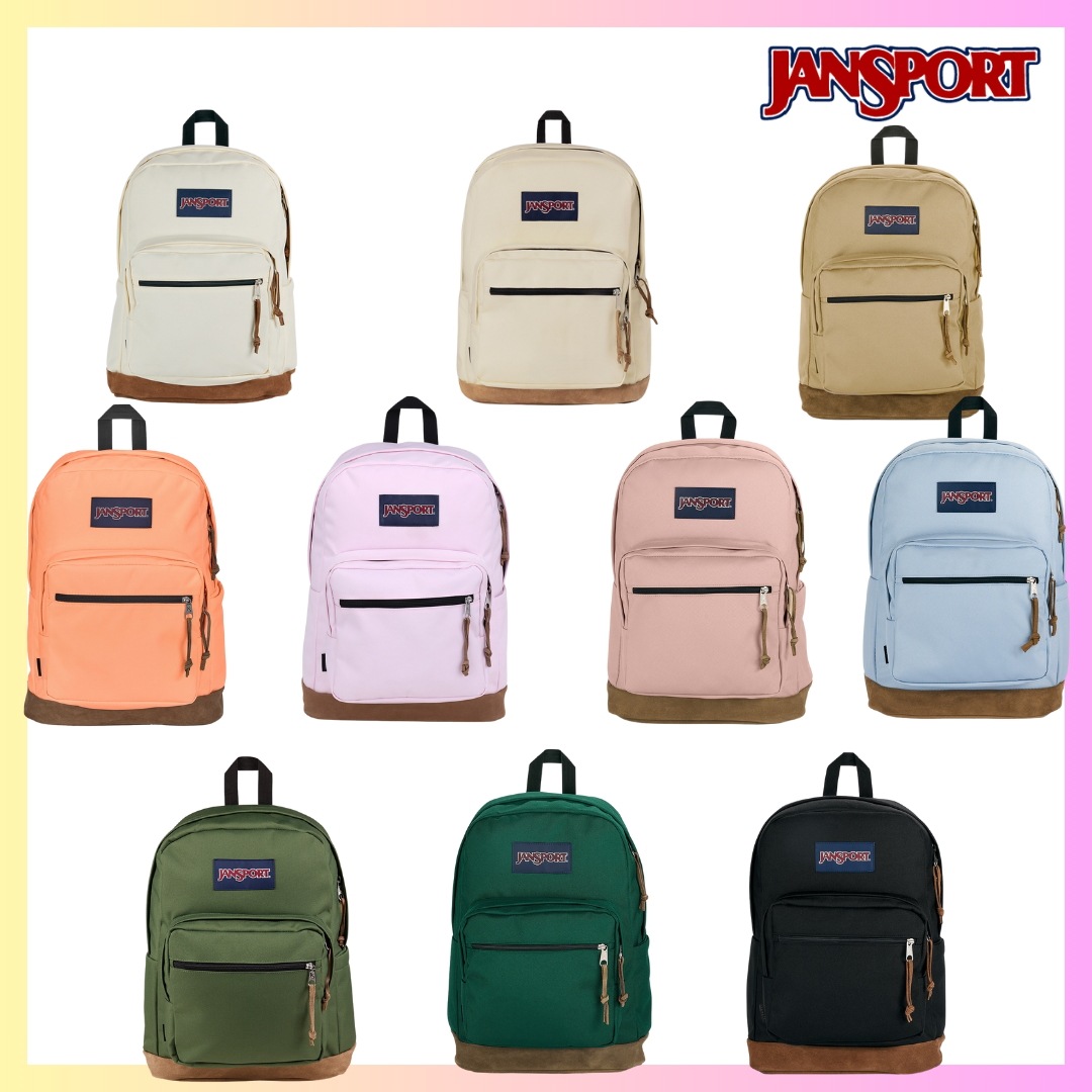 RIGHT PACK - 11 Colors (日本未入荷) バックパック 大容量 ブランド 韓国ファッション + FREE OMAKE 正規品 リュック ライトパック