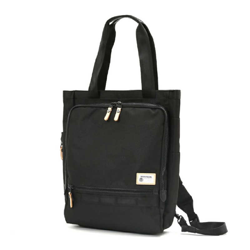 HARVEST　2Wayリュックトート moustache on time ブラック　JKA-2011