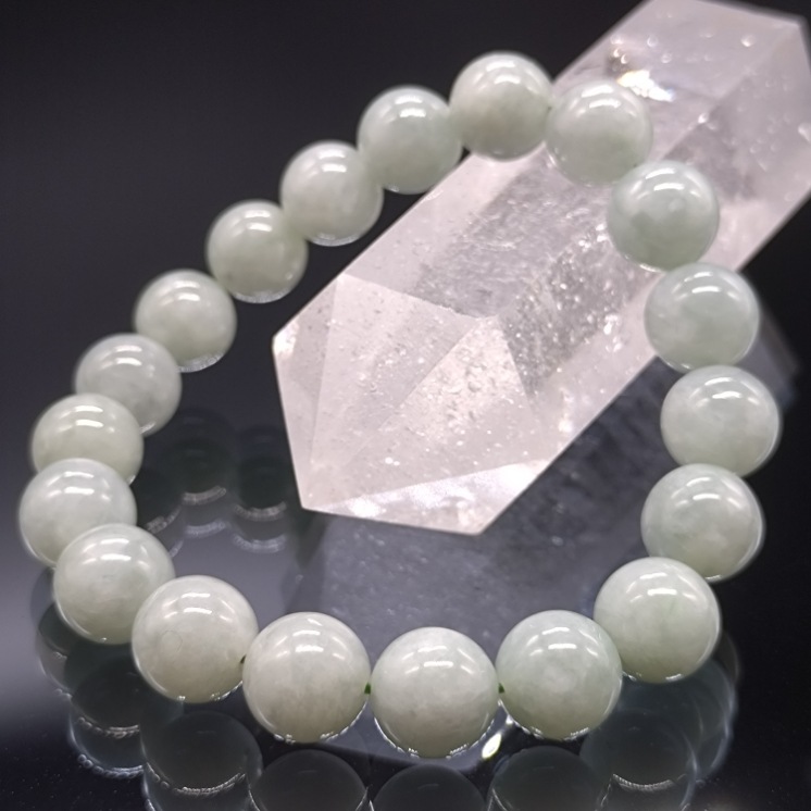 翡翠 ジェダイト 10mm ブレスレット 健康 金運 パワーストーン