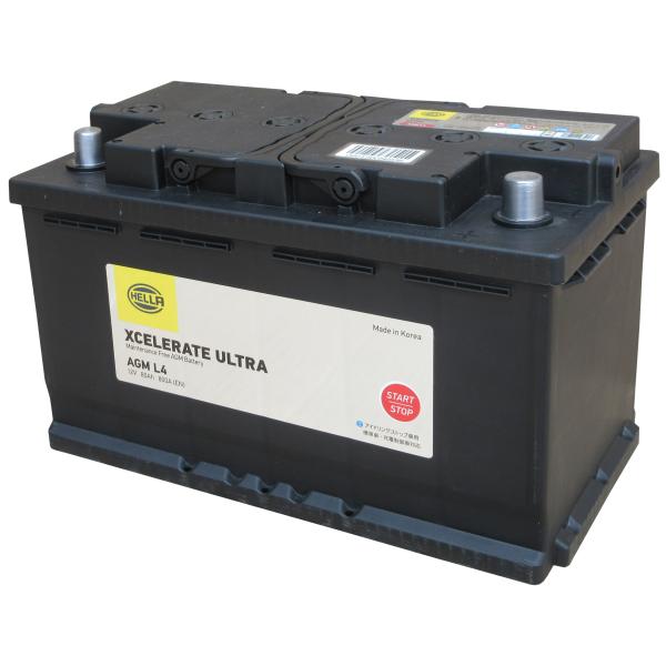 HELLA（ヘラー） 輸入車用AGMバッテリー 　AGM L4
