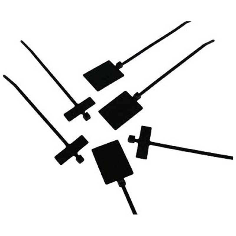 パンドウイット　旗型タイプナイロン結束バンド 耐候性黒　PLF1MAM0 (1袋1000本)