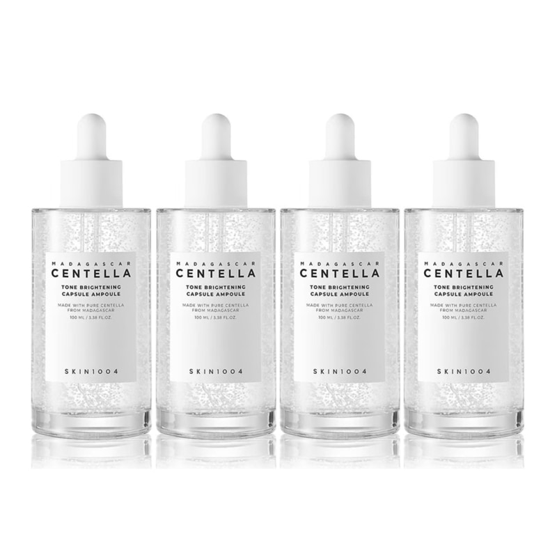 [4個]トーンブライトニング カプセルアンプル (ナイアシンアミド4% / トラネキサム酸2% / ビタミンC誘導体 / くすみシミケアトーンアップ美容液),100ml