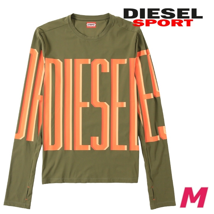 長袖Tシャツ カットソー メンズ AMTEE-LAUREN-WT17 ロゴプリント 吸汗速乾 die-m-t-g4-556