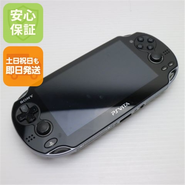 良品PCH-1000 PS VITA ブラック game SONY PlayStation Wi-Fi 55
