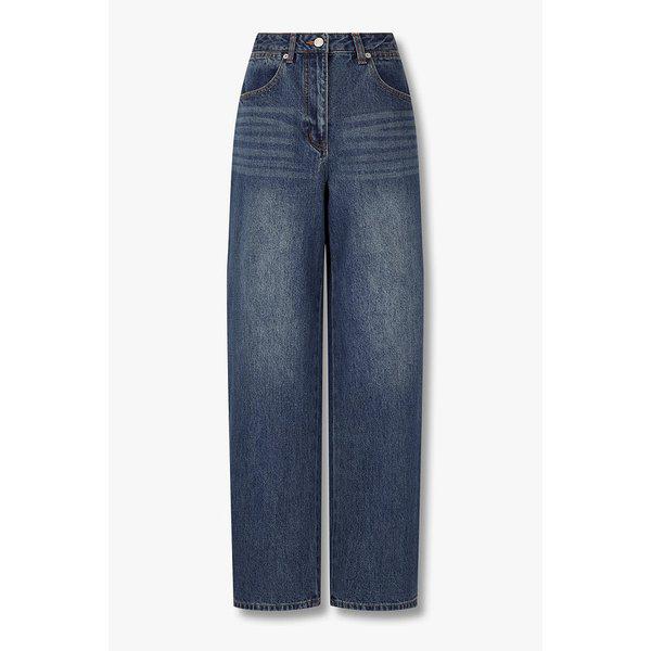 ヴィンテージウォッシングロングデニムパンツ9195362812055