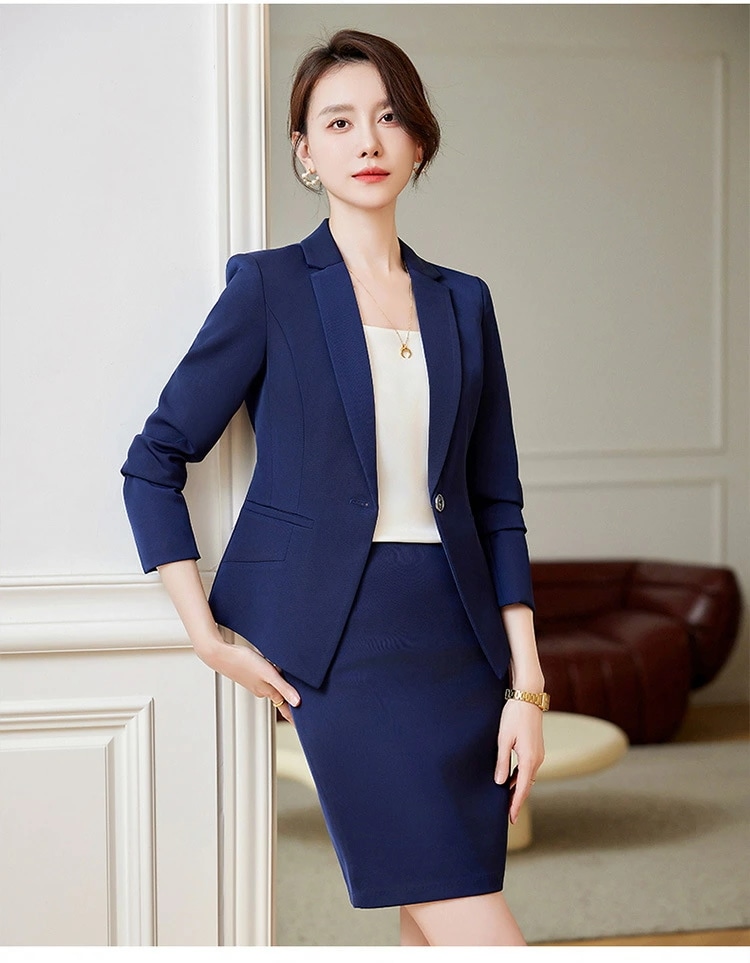 職業用 西装 セットアップ 女性 秋冬 おしゃれ スーツ ビジネス ユニフォーム 1690