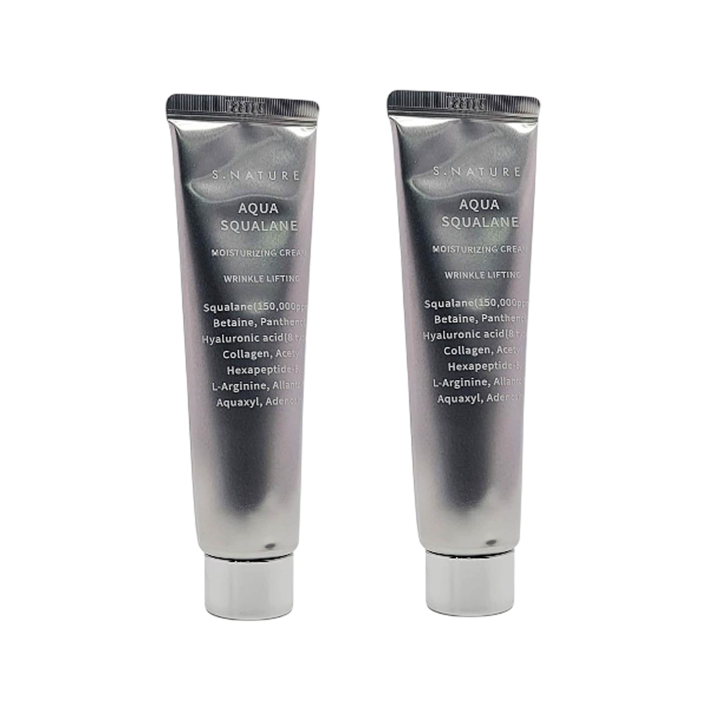 アクアスクアラン水分クリーム60mlダブル企画（60ml+60ml）乳液・クリーム