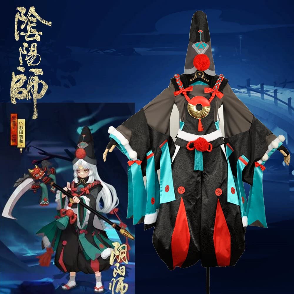 陰陽師 黒鬼使 黒白童子 覚醒後 コスプレ衣装