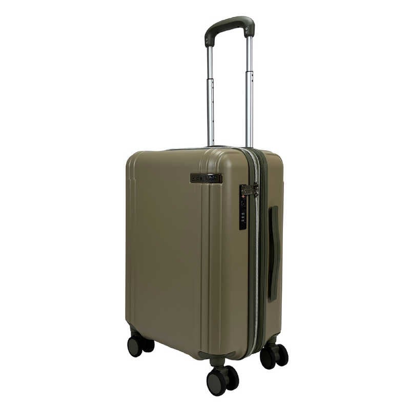 ACE　DESINED BY ACE IN JAPAN キャスターストッパー付スーツケース 機内持ち込みサイズ ［TSAロック搭載］ アッシュグリーン　ACE-549204