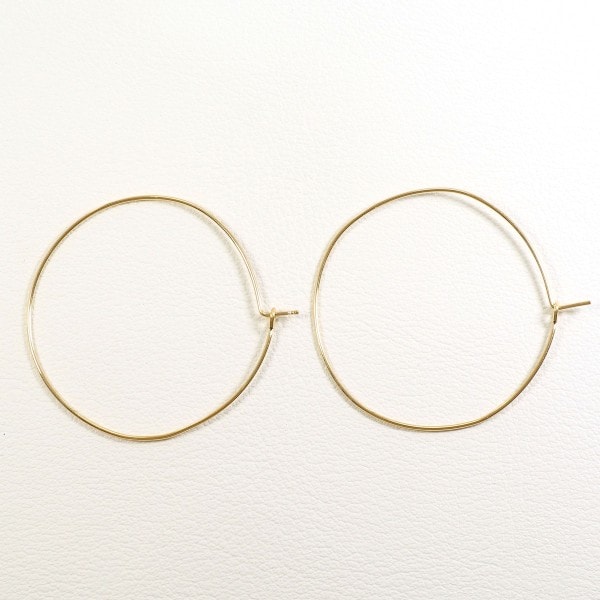 K10 10金 YG イエローゴールド ピアス 総重量約0.5g ジュエリー 中古