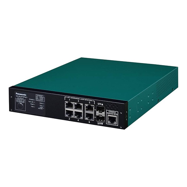 PN260494 6ポート PoE給電スイッチングハブ GA-ML4THPoE+