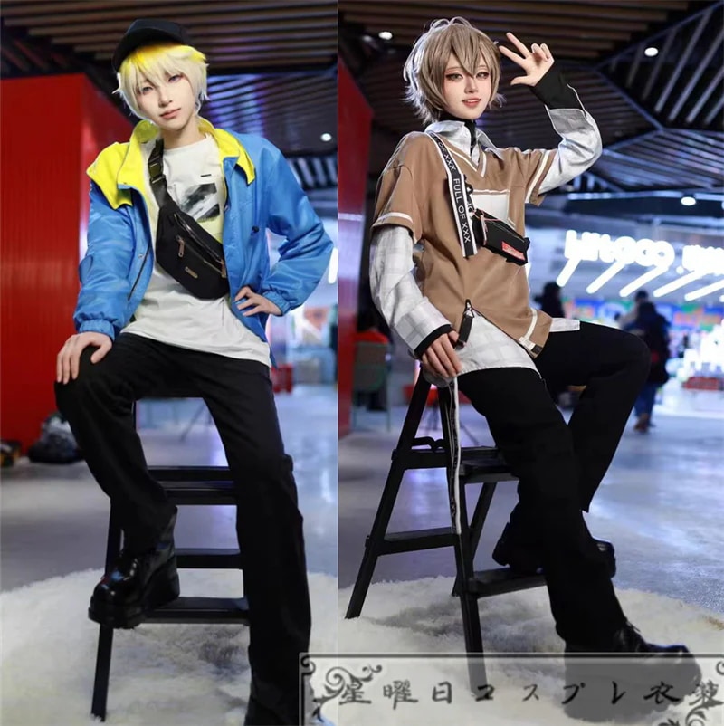 Tuber バーチャルライバー Alban Knox アルバーン ノックス サニーブリスコー 新衣装 コスプレ衣装 コスチューム ハロウィン 変装 仮装