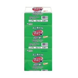 ユニチャーム　フレッシュマスター　グリーン　65×160mm　500枚×12袋（6000枚）ケース販売お徳用【取り寄せ商品・即納不可・代引き不可・返品不可】