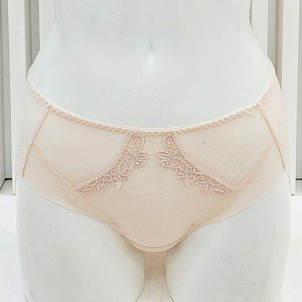 ケミカル刺繍モチーフ女性ハムラインパンティーBP1931P_US