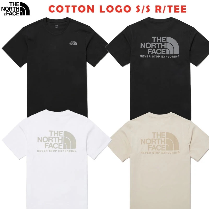 韓国正規品保証 関税負担なし NT7UP42A COTTON LOGO S/S R/TEEデイリー 基本 着装 男子 女子 人気 韓国 ファッション 男女共用 アウトドア