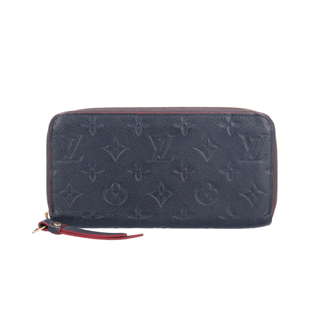 ルイヴィトン ジッピーウォレット モノグラムアンプラント 長財布 モノグラムアンプラント M62121 LOUIS VUITTON 中古