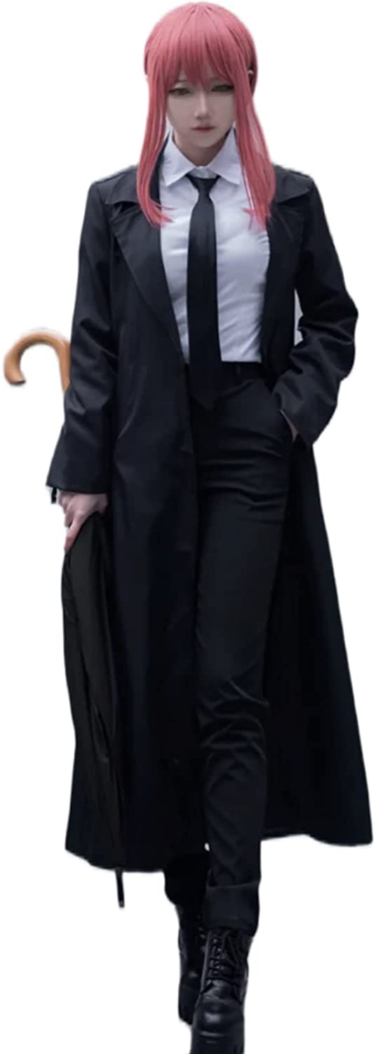 コスチューム イベント 文化祭 学園祭 クリスマス 撮影会 USJ ユニバ ハロウイン ウィッグ付き 衣装 コスプレ マキマ チェンソーマン スーツ ハロウィン 2024年新作入荷コスプレ