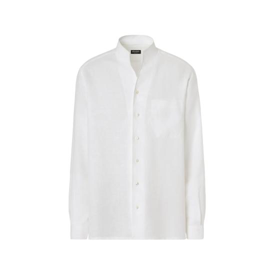 ERMENEGILDO ZEGNA Men Shirts RUHX31A3 SRG10 014G WHITE