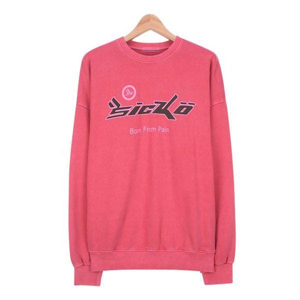 スウェットシャツ SWV059 4COLOR 男女共用 オーバーフィット 長袖Tシャツ