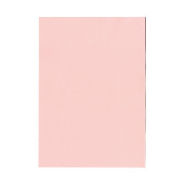 (まとめ）北越コーポレーション 紀州の色上質A4T目 薄口 桃 1箱(4000枚:500枚×8冊)(×3セット)