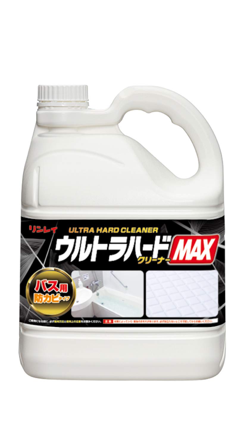 リンレイ ウルトラハードクリーナー MAX バス用 防カビタイプ 4L 4,986円
