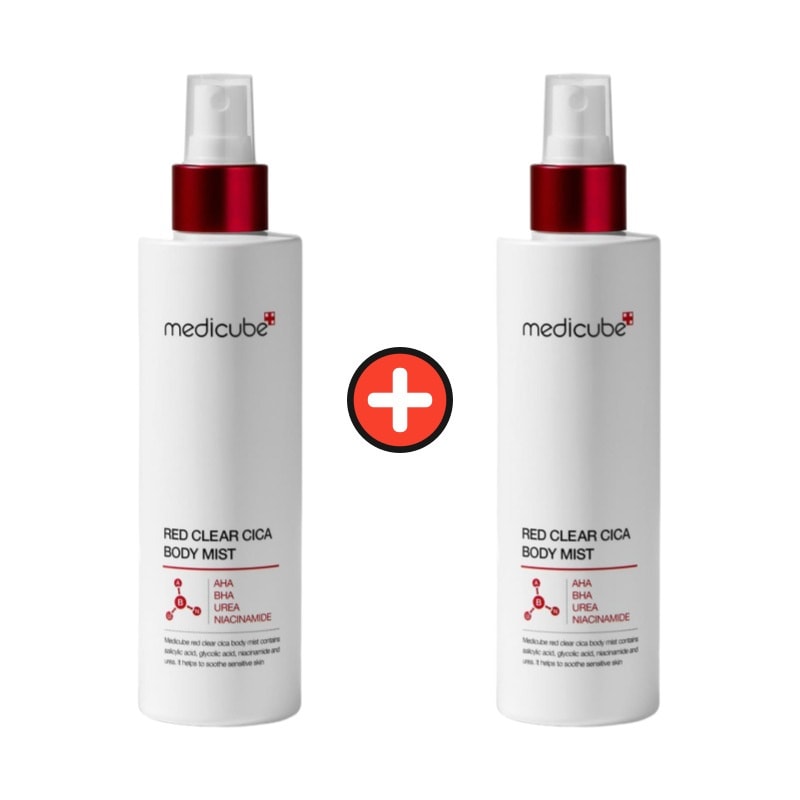 レッド クリア シカ ボディミスト 200ml 2個