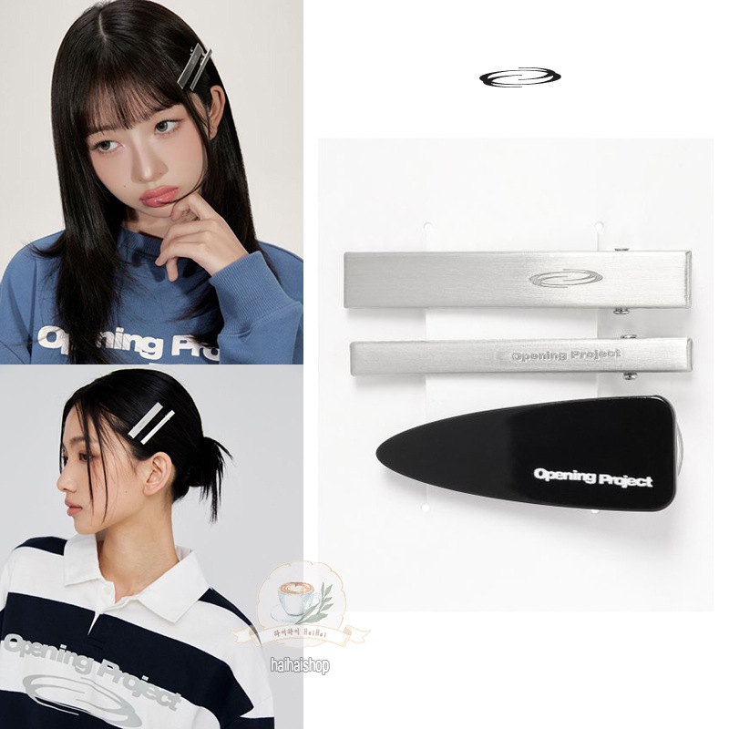 [IVE レイ着用]Hair Pin 3set - Silver