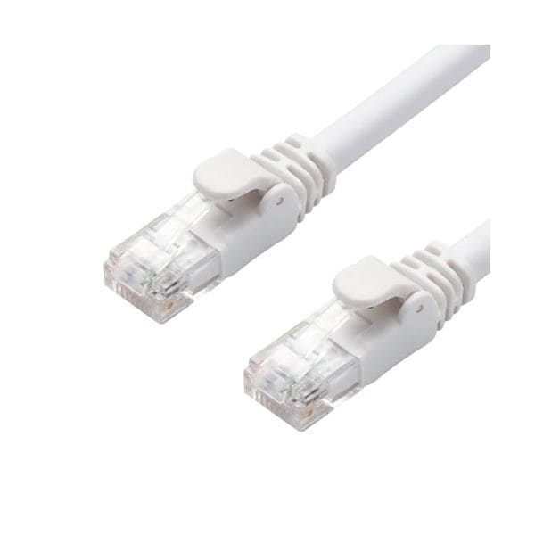 (まとめ) エレコム LANケーブル/CAT6A/スタンダード/7m/ホワイト LD-GPA/WH7 (×3セット)