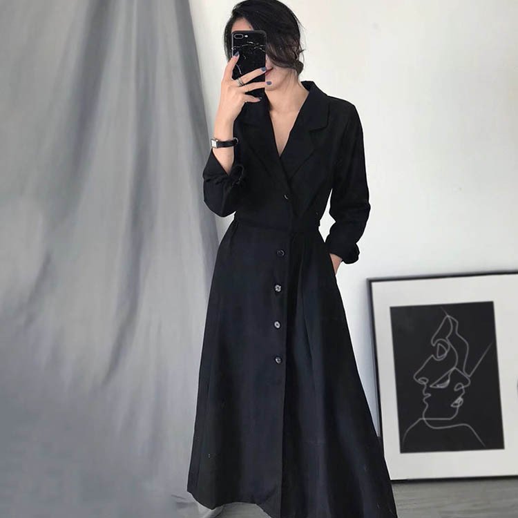 ワンピース レディース 40代 きれいめ 長袖 上品 春秋 シャツワンピース パーティードレス 韓国