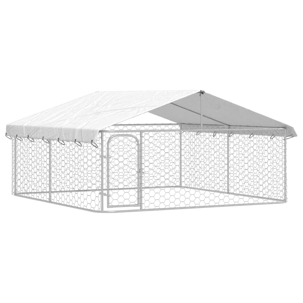 屋外用犬小屋 屋根付き 300x300x150cm