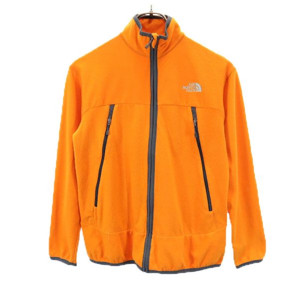 NLW46501 ロゴ刺繍 フリースジャケット S オレンジ系 アウトドア レディース