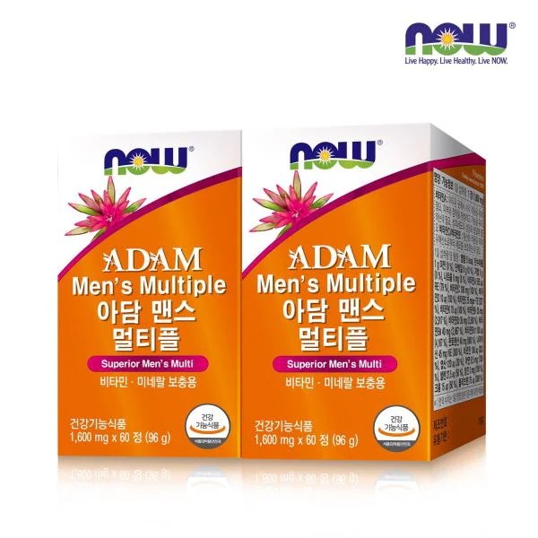 ナウフード アダム メンズ マルチビタミン 96gx2EA 나우푸드 아담 맨스 멀티비타민 96gx2EA