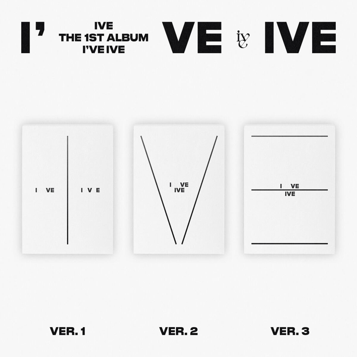 [3種set] IVE 1st album - Ive IVE [PHOTO BOOK VER.] 4,997円