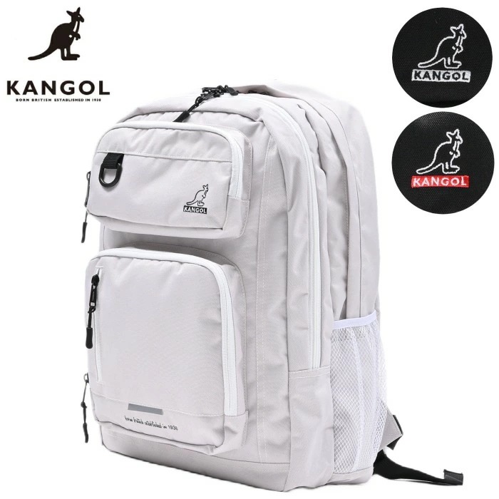 カンゴール KANGOL リュック リュックサック レディース メンズ 定番 旅行 通学 通勤 黒リュック シンプル