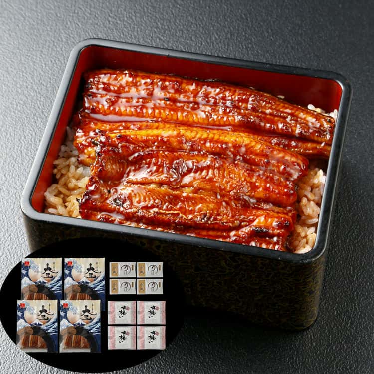 うなぎ問屋の大五蒲焼（蒲焼4袋 320g） 離島は配送不可 8480021 お歳暮 お中元 お土産 ご進物 ギフト 贈り物に最適