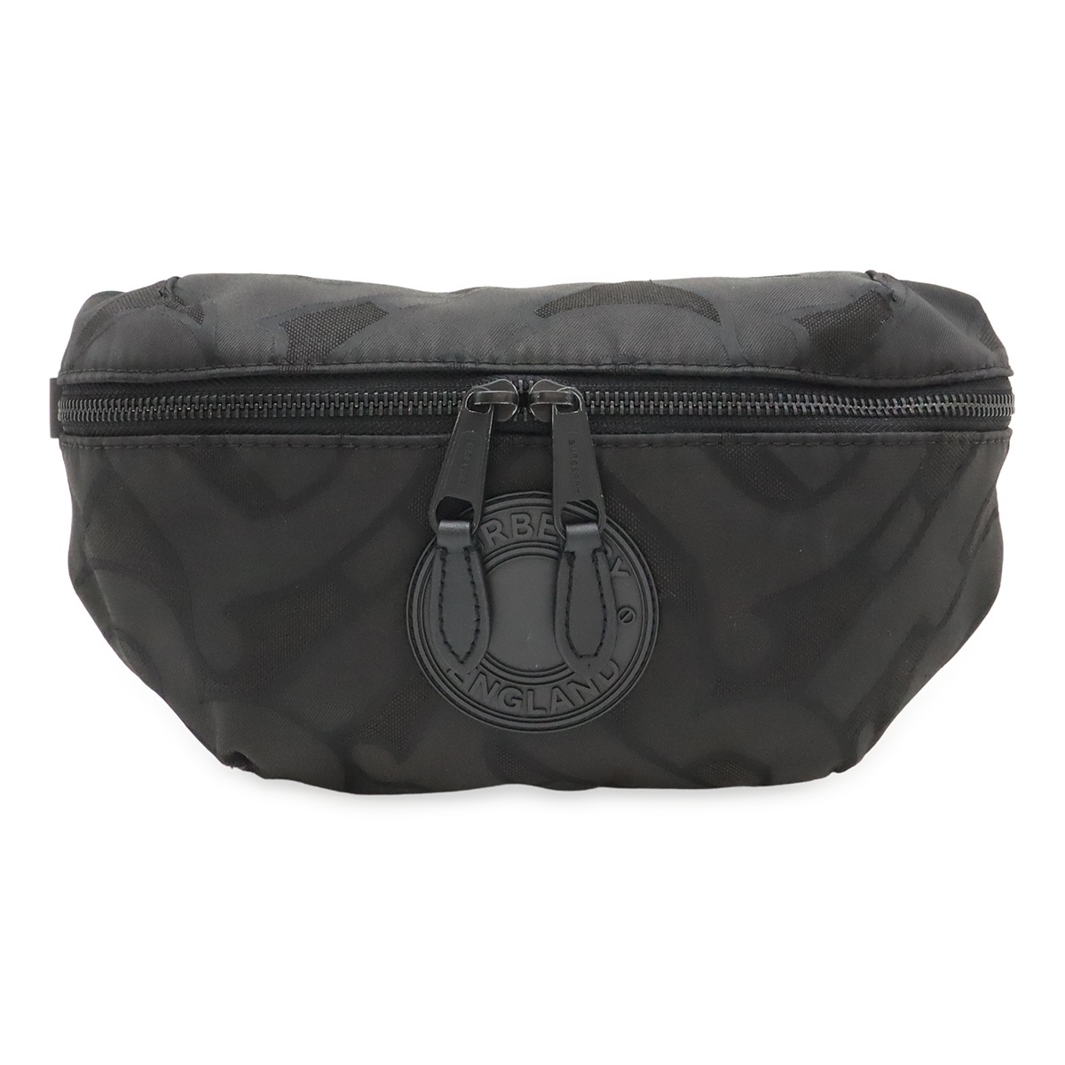 ボディバッグ ベルトバッグ ウエストバッグ ナイロン レザー ブラック 黒 8029991