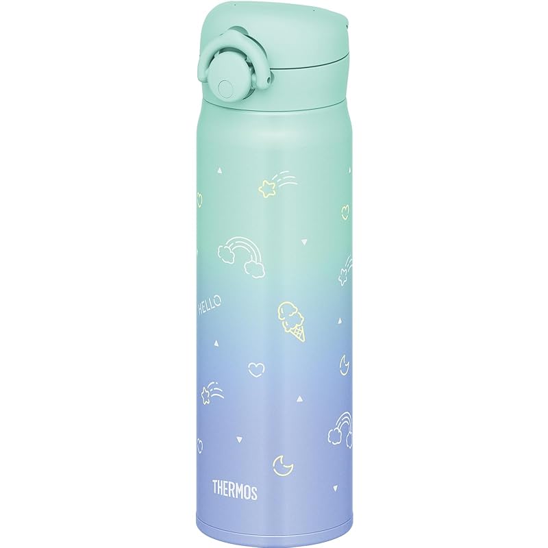 サーモス 真空断熱ケータイマグ 500ml ポップグリーン 子供用 通園通学 JNRｰ504G POG