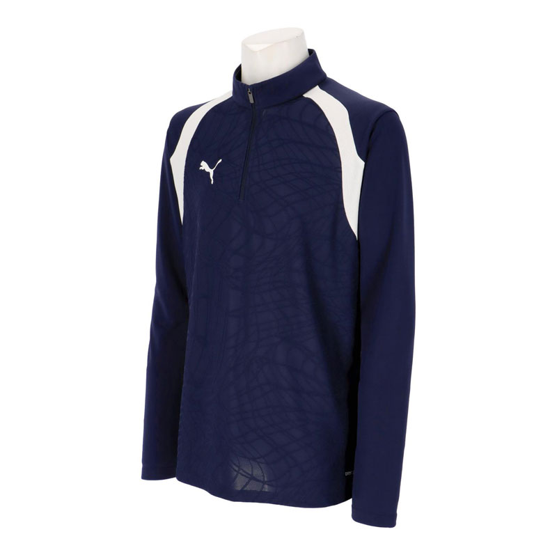 teamFINAL26 TR 1/4 ジップトップ サッカー ウェア トレーニングシャツ 660973