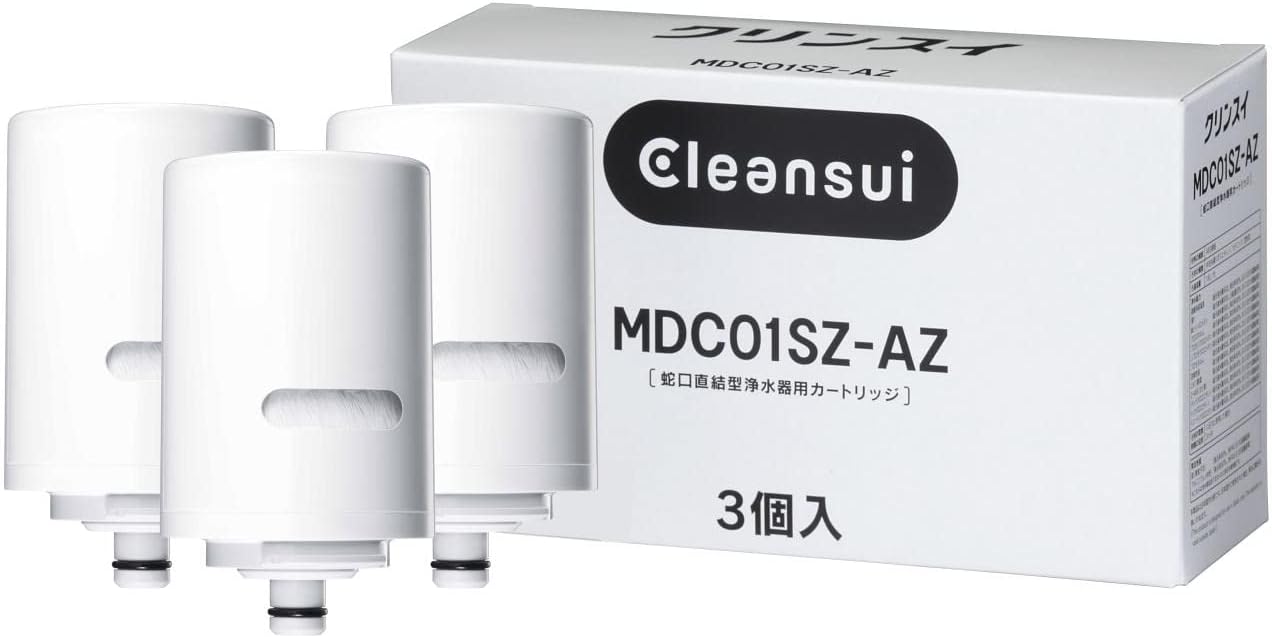 クリンスイ 浄水器 蛇口直結型 MONOシリーズ 交換カートリッジ (MDC01S×3個入り) MDC01SZ-AZ 5,190円