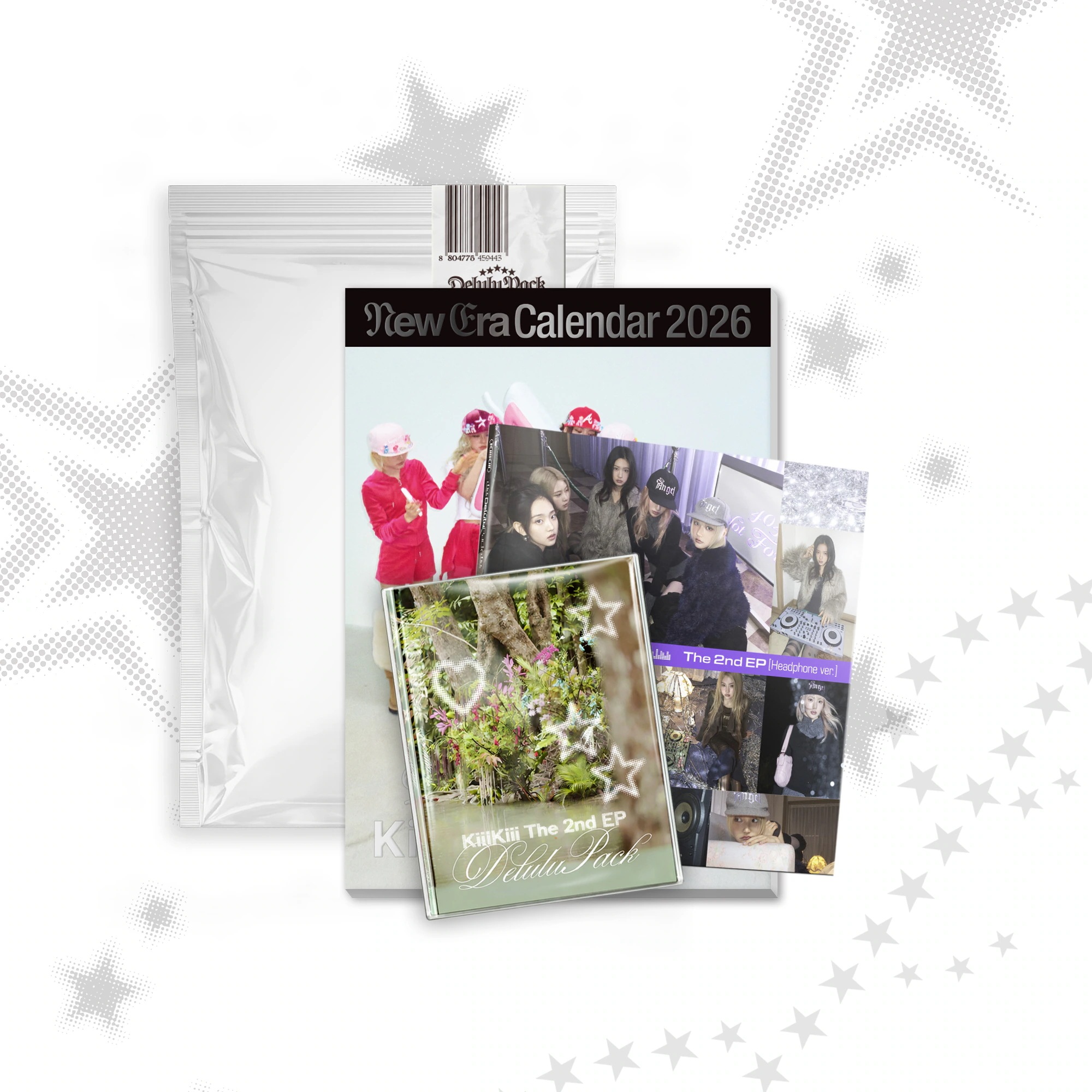 【SET商品】kiiikiIi [Delulu Pack] 3 SET（韓国盤）【正規輸入盤】