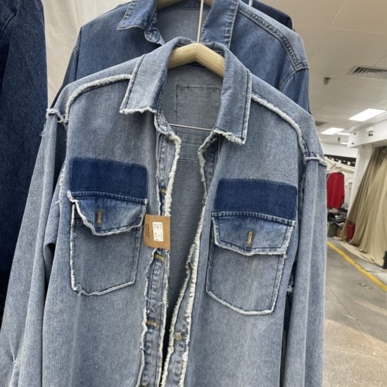 デニムシャツ ルーズ カジュアル ジャケット おしゃれ レディース オーバーサイズ ワンサイズ