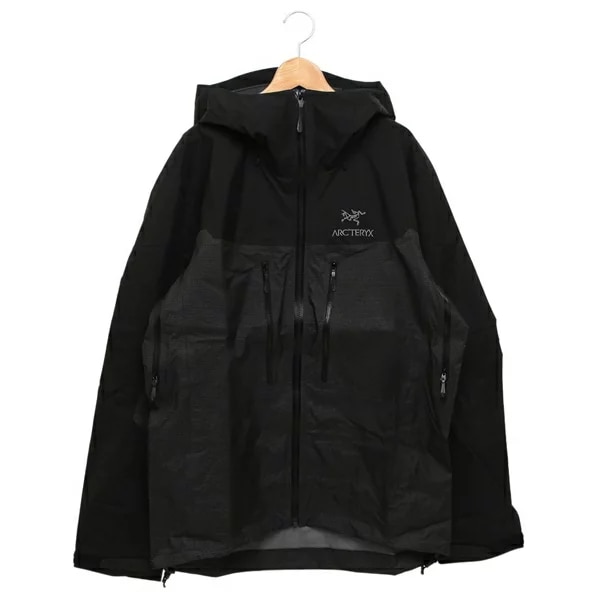 マウンテンパーカー アルファジャケット ゴアテックス ブラック メンズ ALPHA JACKET M ARC TERYX X000006454 BLK