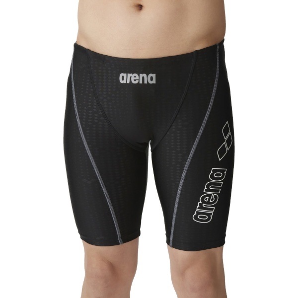 ARENA アリーナ フィットネススパッツ ハーフレッグ 水泳 水着メンズ フィットネス LAR4300-BKWT