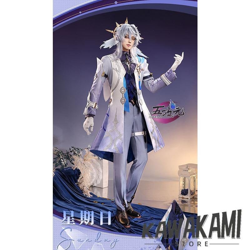 【2026新作-1040】三分妄想　崩壊スターレイル コスプレ　崩スタ　サンデー　衣装　 いしょう ウィッグ　靴　頭飾り　能1250