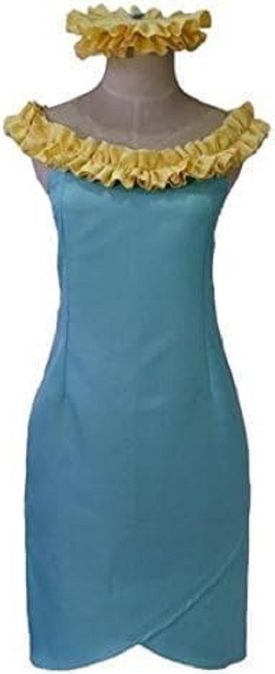 ハロウィン仮装 ディズニー衣装 トゥーンタウン クラリス コスプレ衣装+髪飾り 風