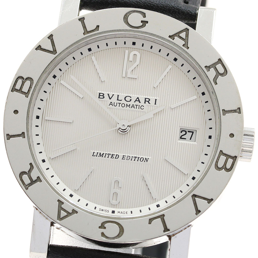 ブルガリ BVLGARI BB38SLAUTO ブルガリブルガリ デイト 自動巻き メンズ _895662【中古】