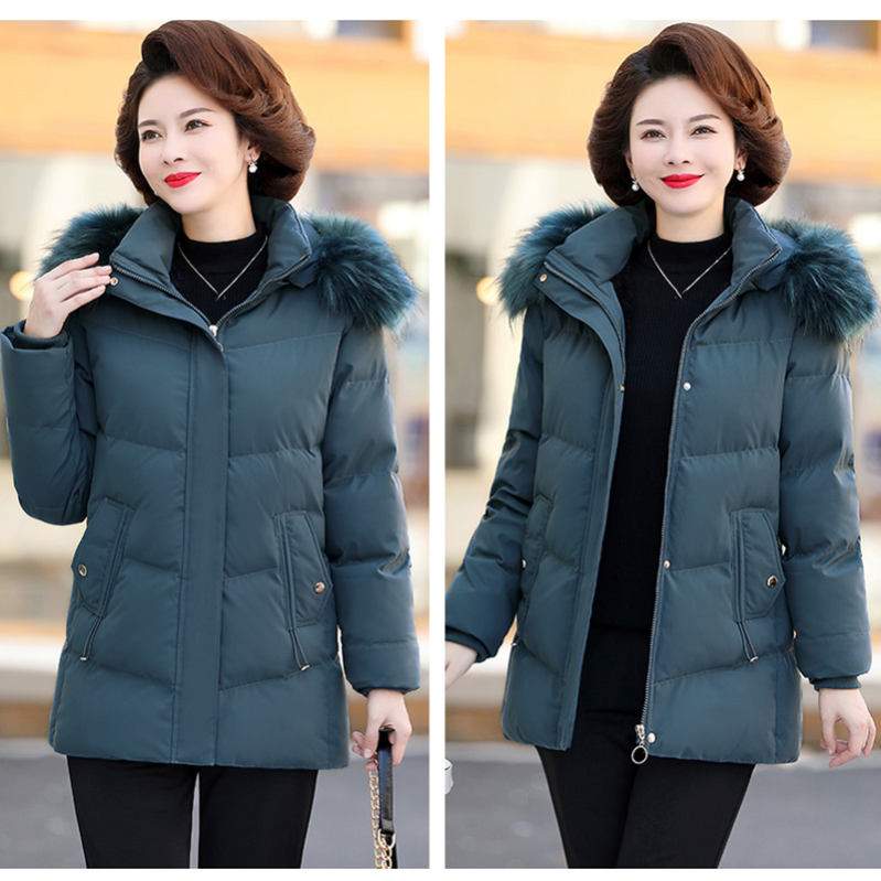 ダウンコート レディース 中綿ジャケット 綿入り ダウン コート アウター ロングコート ミセス ファッション フード付き 秋冬 カジュアル お出かけ ストリート 防寒 軽量 暖かい 通勤 通学 20