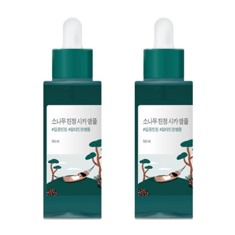 [1+1] 松の木鎮静シカアンプル 50ml+50ml / 韓国コスメ