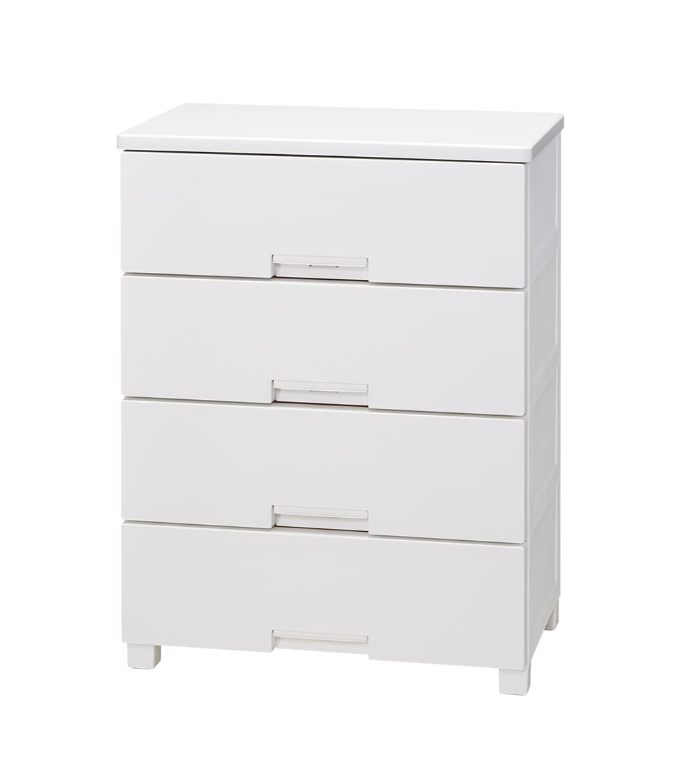 天馬 FC6504/WH フィッツチェスト6504 4段（ホワイト） FC6504WH